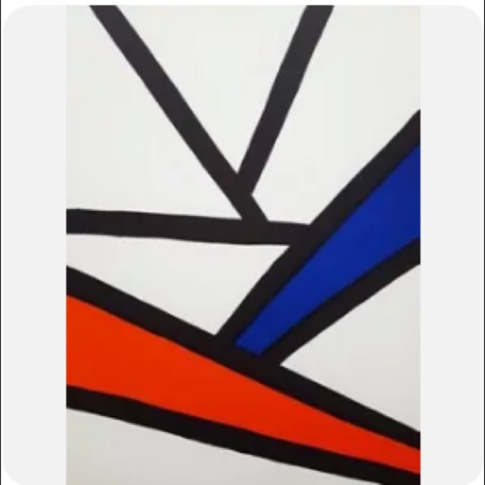 Alexander Calder Original Lithograph, 1963